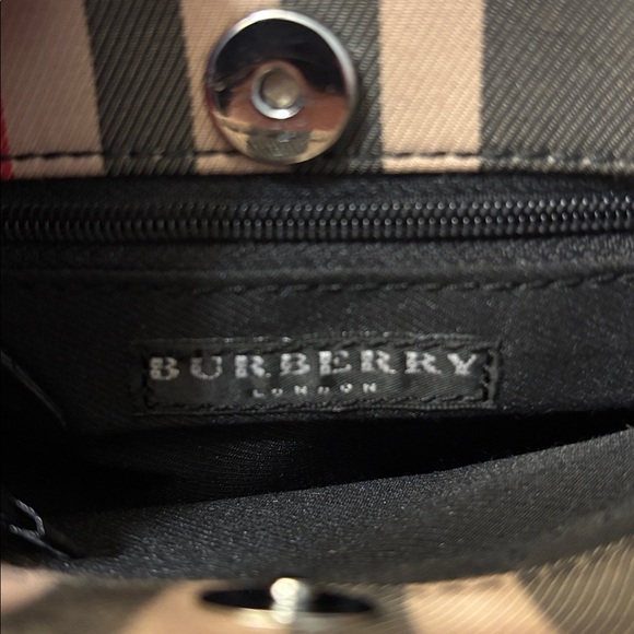 BURBERRY MINI TOTE BAG W/ COA - Picture 12 of 12